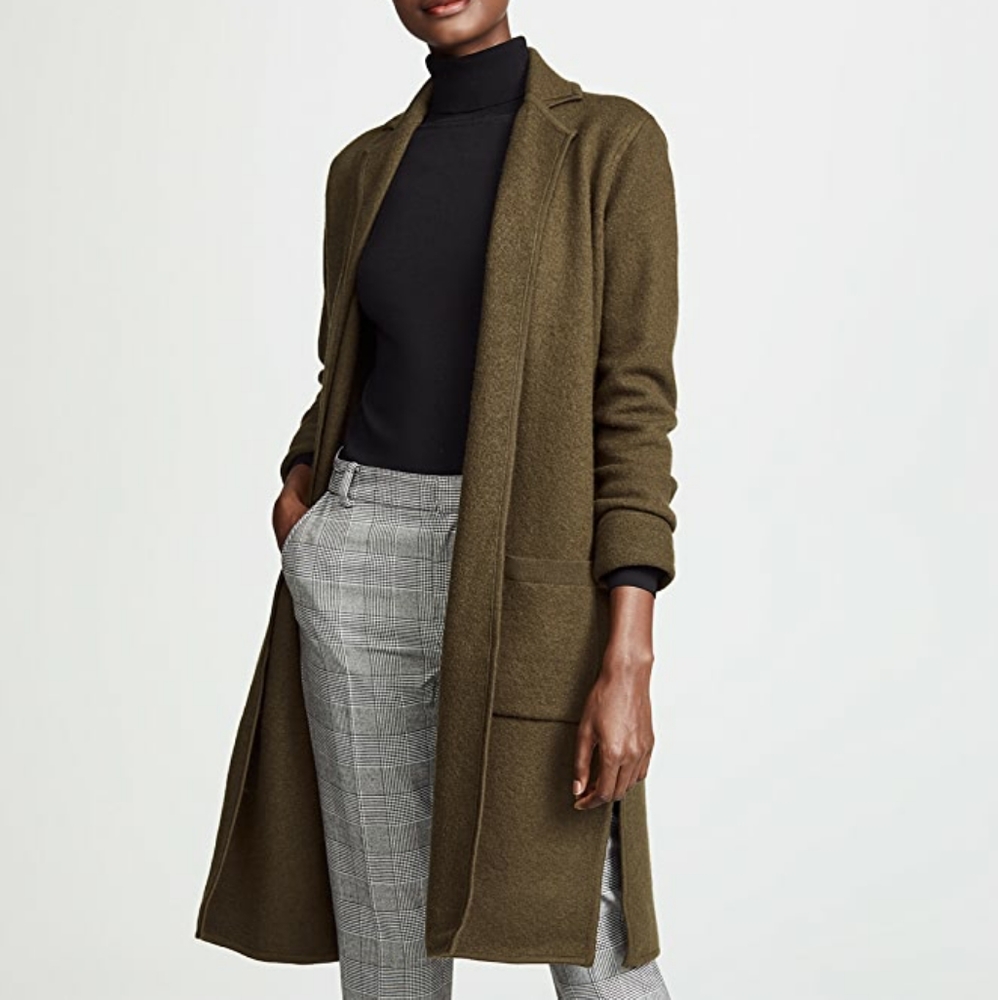 Madewell Camden Wool Sweater Coat